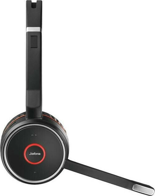Jabra Evolve 75 UC Duo + Link 370 Ασύρματα On Ear Multimedia Ακουστικά με μικροφωνο και σύνδεση Bluetooth / USB-A - Image 6
