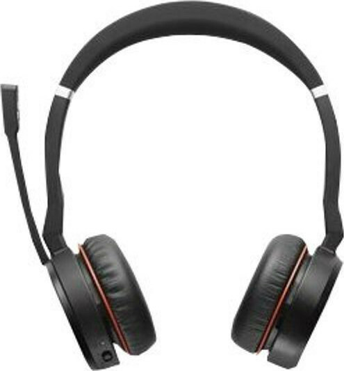 Jabra Evolve 75 UC Duo + Link 370 Ασύρματα On Ear Multimedia Ακουστικά με μικροφωνο και σύνδεση Bluetooth / USB-A - Image 7