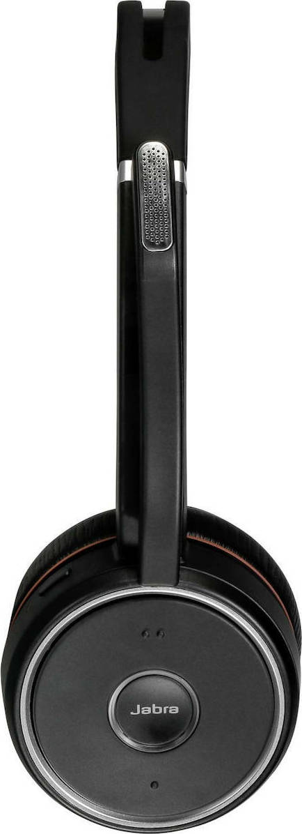 Jabra Evolve 75 UC Duo + Link 370 Ασύρματα On Ear Multimedia Ακουστικά με μικροφωνο και σύνδεση Bluetooth / USB-A - Image 9