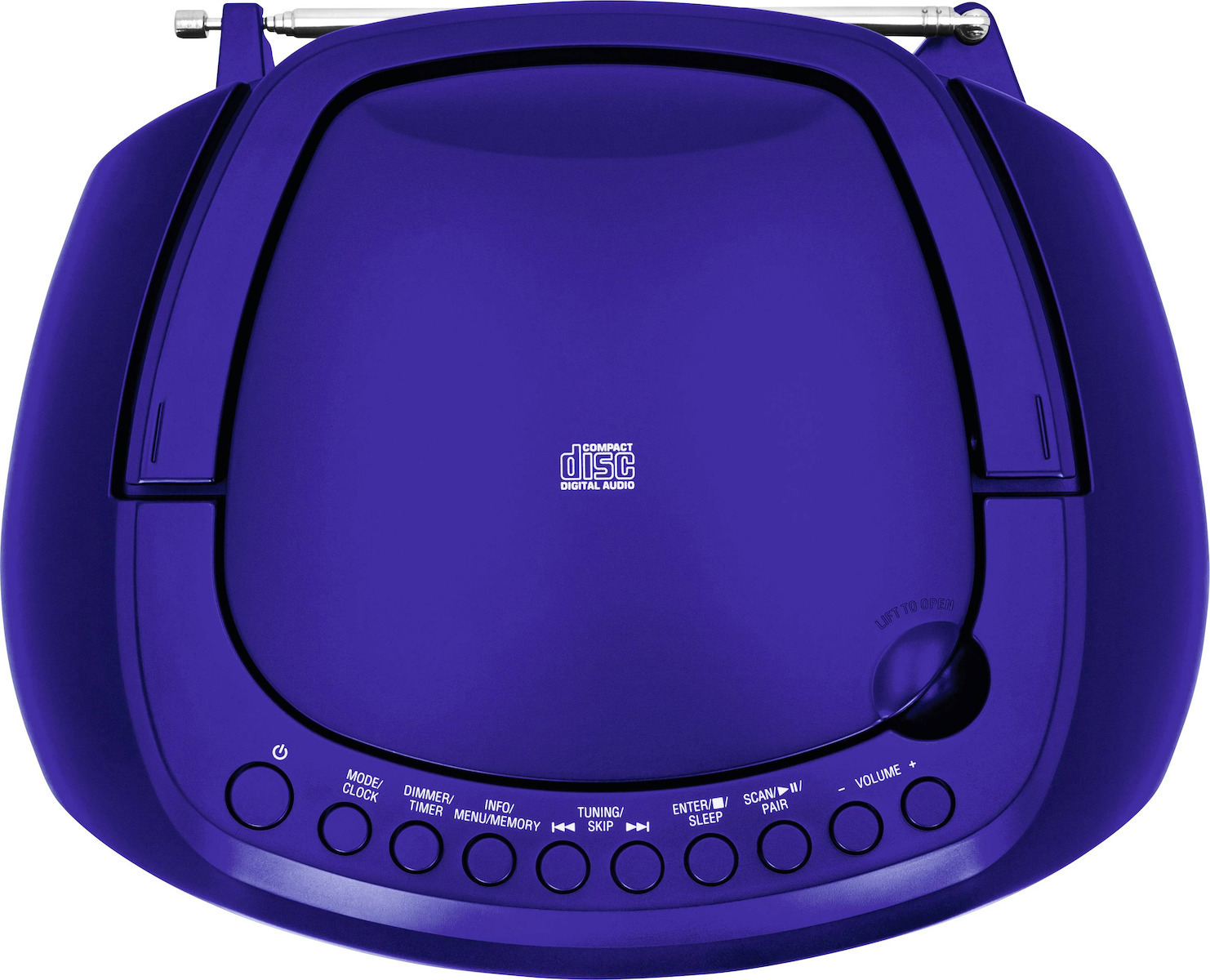 Technisat Φορητό Ηχοσύστημα Digitradio 1990 0002/3952 με CD / USB / Ραδιόφωνο σε Μπλε Χρώμα - Image 2