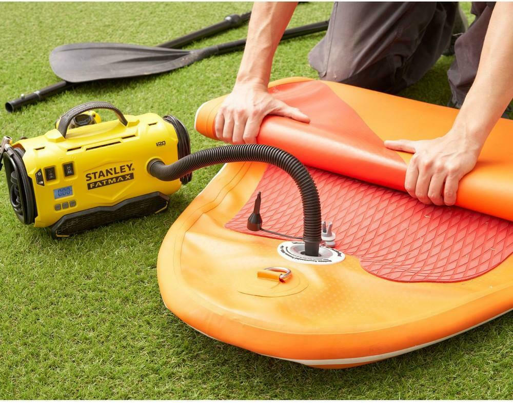 Stanley Τρόμπα Αυτοκινήτου V20 160PSI Επαναφορτιζόμενη 18V (Χωρίς Μπαταρία) SFMCE520B - Image 9