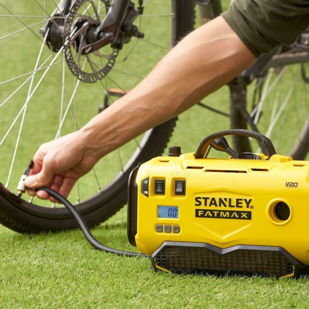 Stanley Τρόμπα Αυτοκινήτου V20 160PSI Επαναφορτιζόμενη 18V (Χωρίς Μπαταρία) SFMCE520B - Image 5