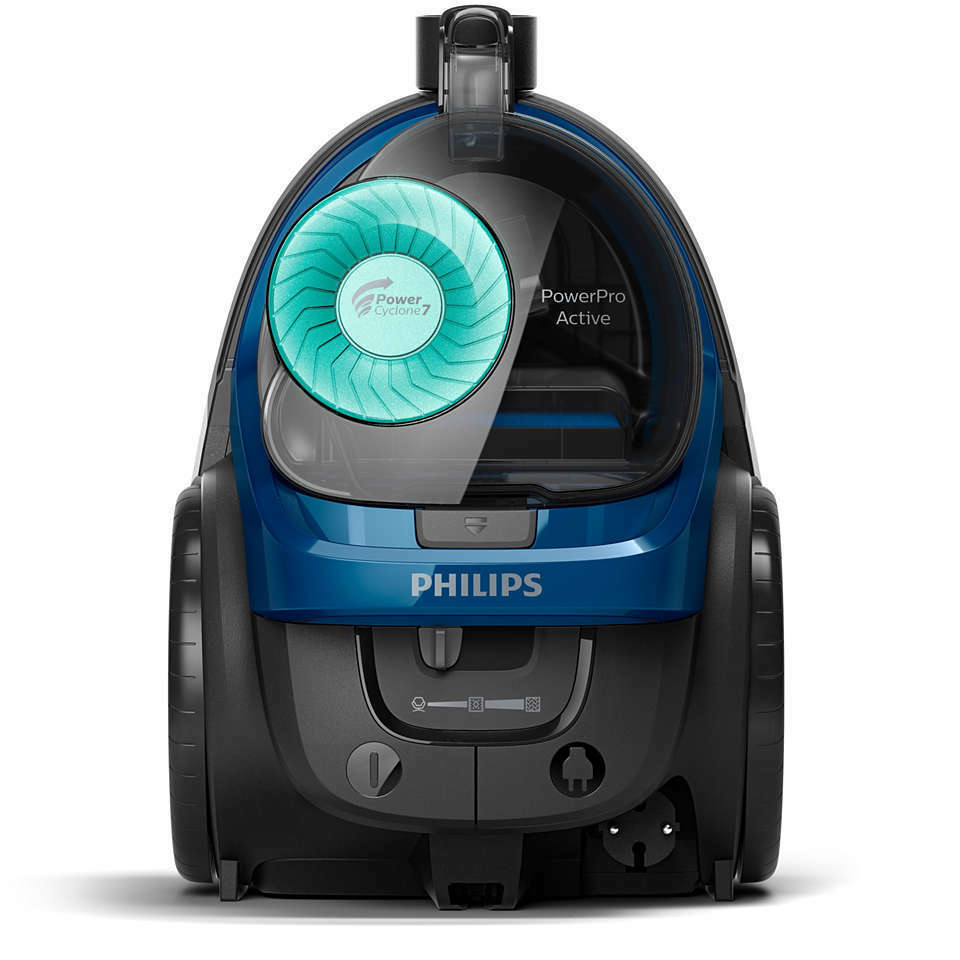 Philips FC9557/09 Ηλεκτρική Σκούπα 900W με Κάδο 1.5lt Μαύρο / Μπλε