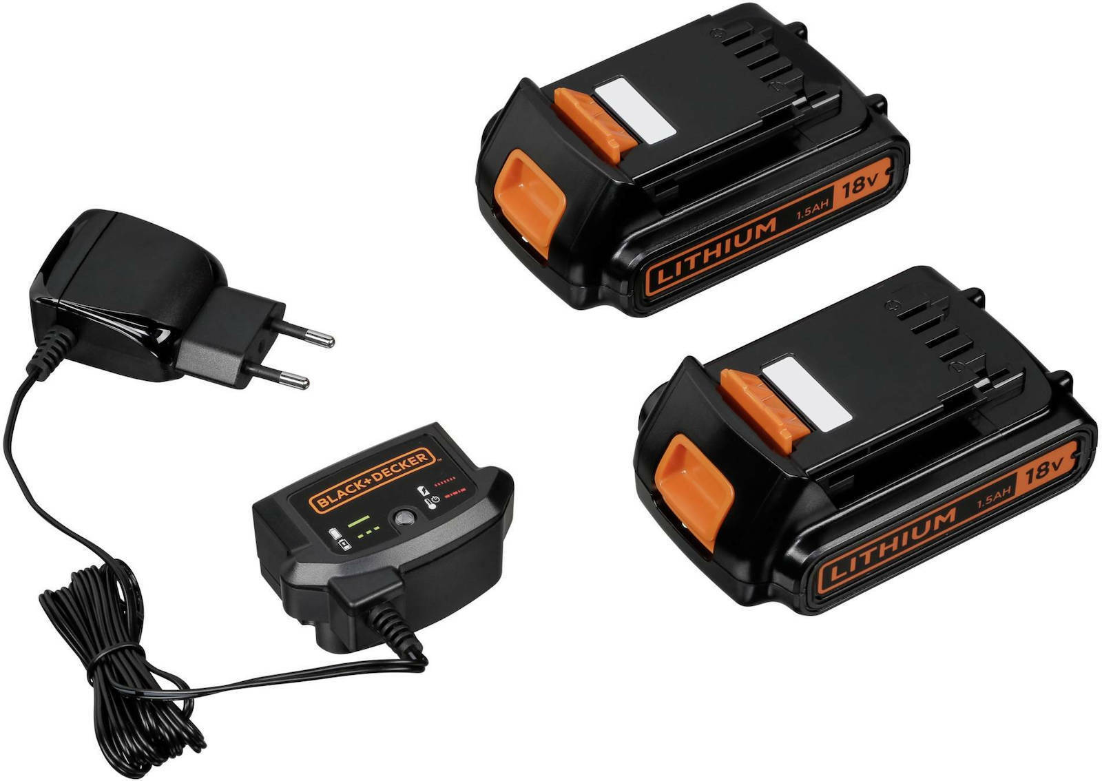 Black & Decker BDCDC18KB Δραπανοκατσάβιδο Μπαταρίας 18V 2x1.5Ah BDCDC18KB - Image 9