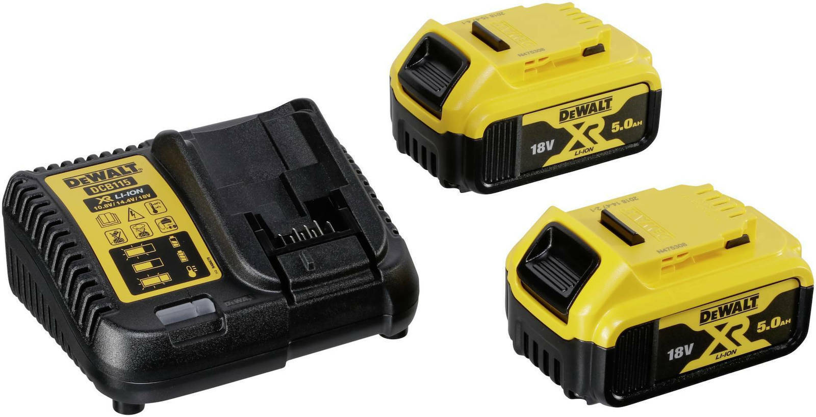 Dewalt DCK266P2 Σετ Κρουστικό Δραπανοκατσάβιδο & Παλμικό Κατσαβίδι Brushless 18V με 2 Μπαταρίες 5Ah και Θήκη - Image 4