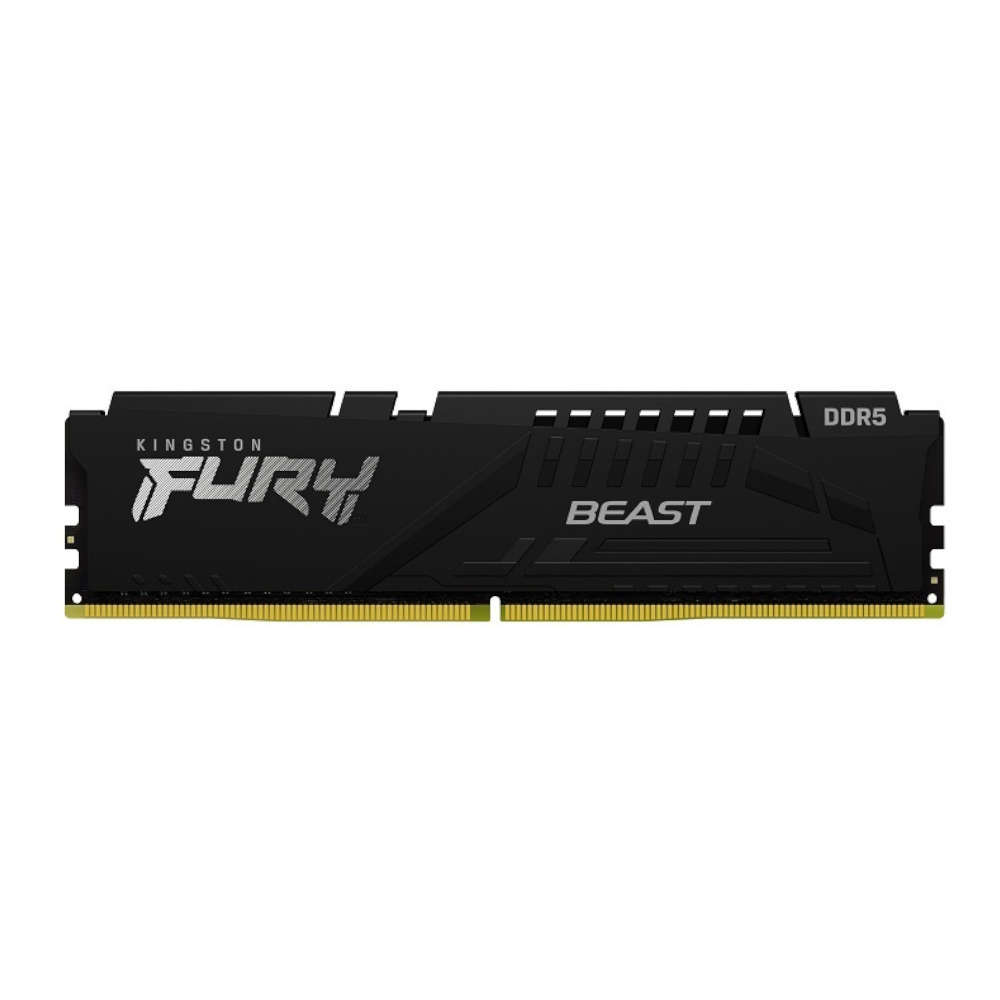 Kingston Fury Beast DDR5 32GB RAM με 2x16GB Modules και Ταχύτητα 5200 για Desktop KF552C40BBK2/32 - Image 2