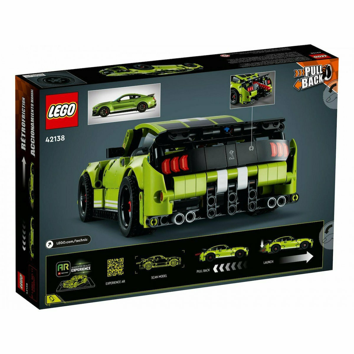 LEGO Technic Ford Mustang Shelby GT500 για 9+ Ετών 544τμχ 42138 - Image 4