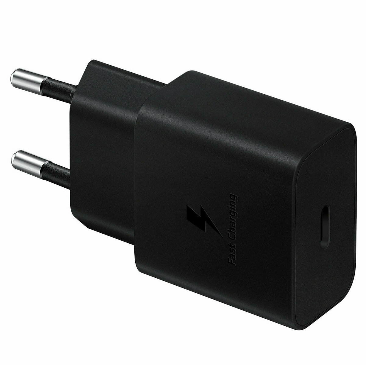 Samsung Φορτιστής με Θύρα USB-C και Καλώδιο USB-C - USB-C 15W Power Delivery Μαύρος (EP-T1510X) - Image 2