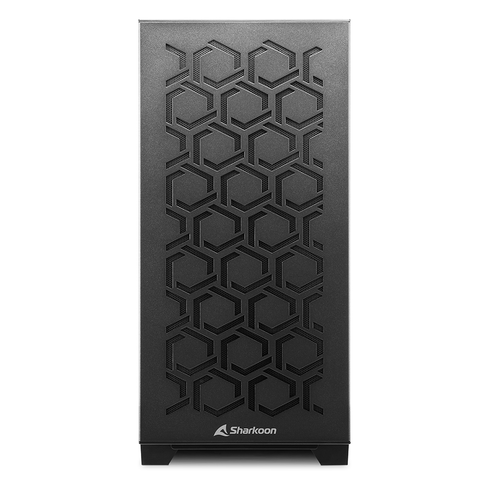 Sharkoon MS-Y1000 Midi Tower Κουτί Υπολογιστή με Πλαϊνό Παράθυρο Μαύρο - Image 2