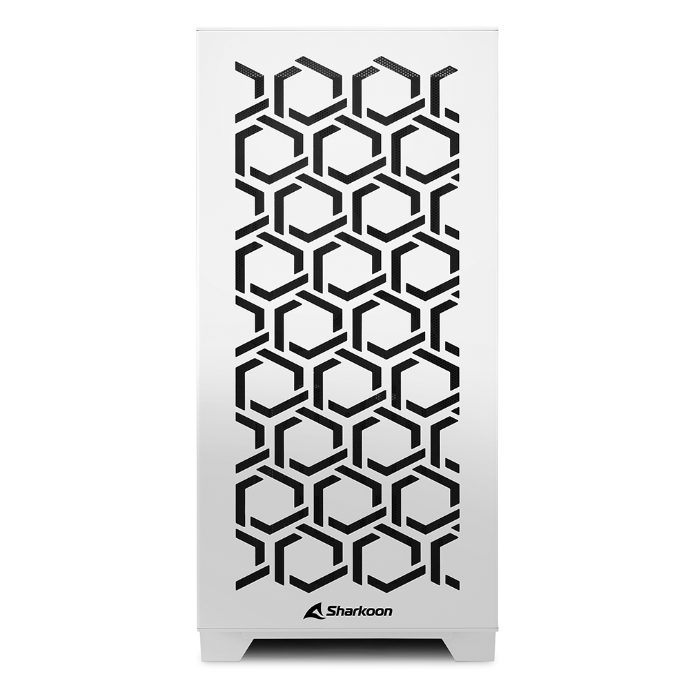 Sharkoon MS-Y1000 Midi Tower Κουτί Υπολογιστή με Πλαϊνό Παράθυρο Λευκό - Image 2