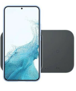 Alternative view of Samsung Ασύρματος Φορτιστής (Qi Pad) 15W Dark Gray (Fast Wireless Duo Charger)
