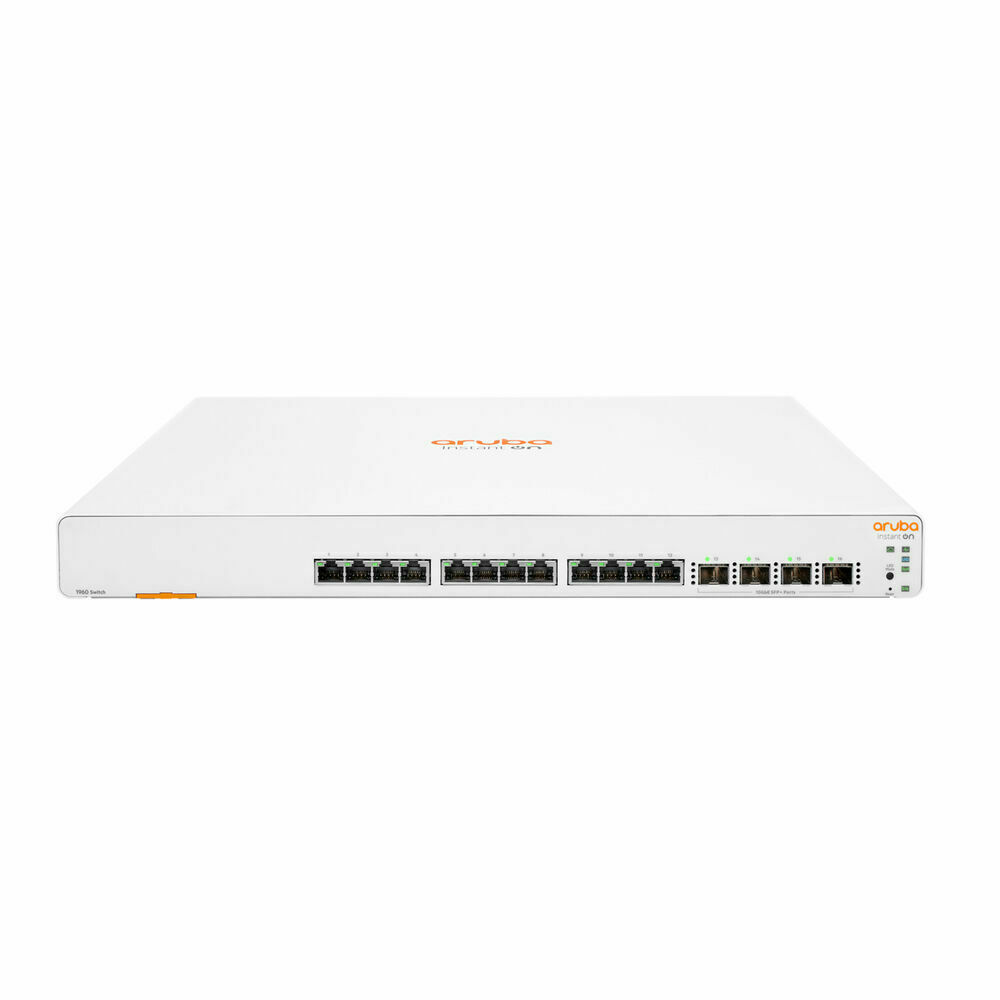 HP Aruba Instant On 1960 Managed L2 Switch με 12 Θύρες Gigabit (1Gbps) Ethernet και 4 SFP Θύρες