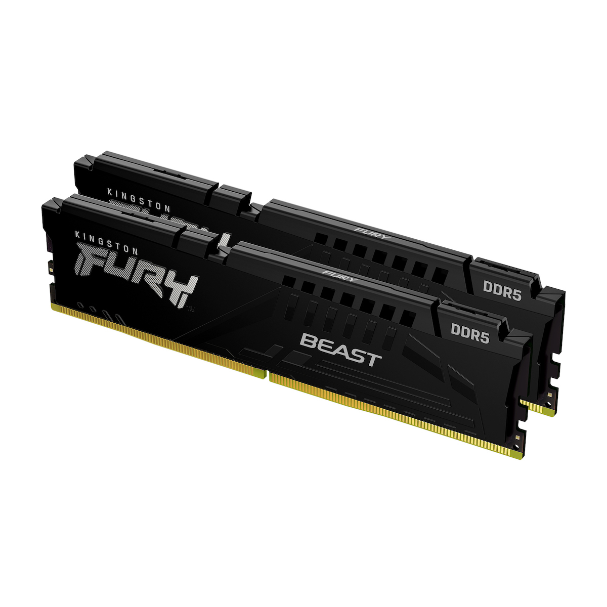 Kingston Fury Beast DDR5 64GB RAM με 2x32GB Modules και Ταχύτητα 5200 για Desktop KF552C40BBK2-64 - Image 2