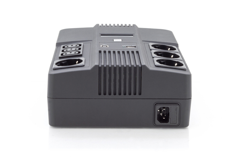 Digitus UPS Line-Interactive 600VA 360W με 7 Πρίζες - Image 2