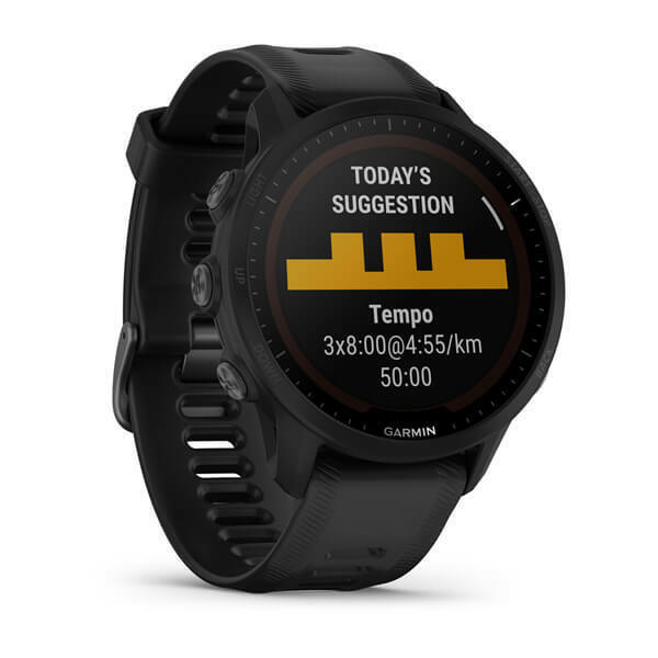 Garmin Forerunner 955 Solar 46mm Αδιάβροχο Smartwatch με Παλμογράφο (Μαύρο) - Image 8