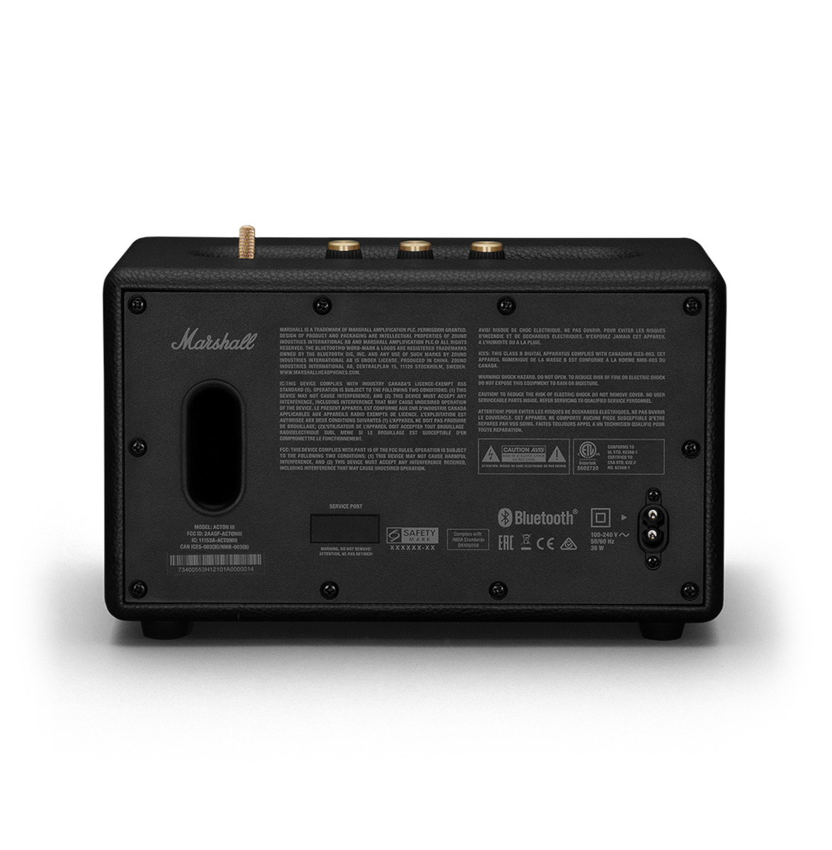Marshall Acton III Αυτοενισχυόμενο Ηχείο με Bluetooth 60W (Τεμάχιο) Μαύρο - Image 2