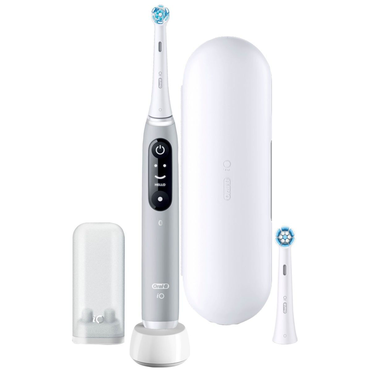 Oral-B IO Series 6 Ηλεκτρική Οδοντόβουρτσα με Αισθητήρα Πίεσης και Θήκη Ταξιδίου Grey