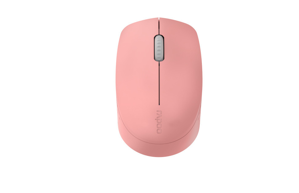 Rapoo M100 Silent Ασύρματο Bluetooth Ποντίκι Ροζ
