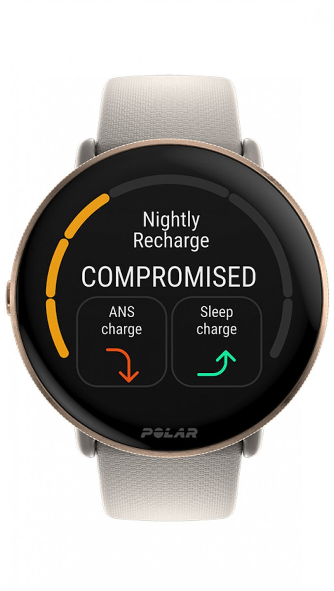 Polar Ignite 3 43mm Αδιάβροχο Smartwatch με Παλμογράφο (Greige Sand) - Image 2
