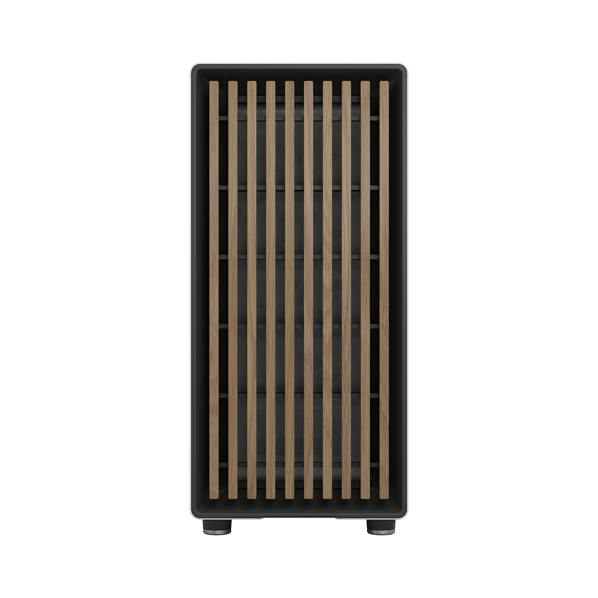 Fractal Design North Gaming Midi Tower Κουτί Υπολογιστή με Πλαϊνό Παράθυρο Chalk White TGC - Image 3