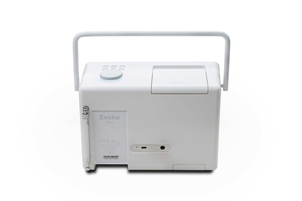 Pure Evoke Play Ηχείο Bluetooth 40W με Ραδιόφωνο και Διάρκεια Μπαταρίας έως 12 ώρες Cotton White - Image 6