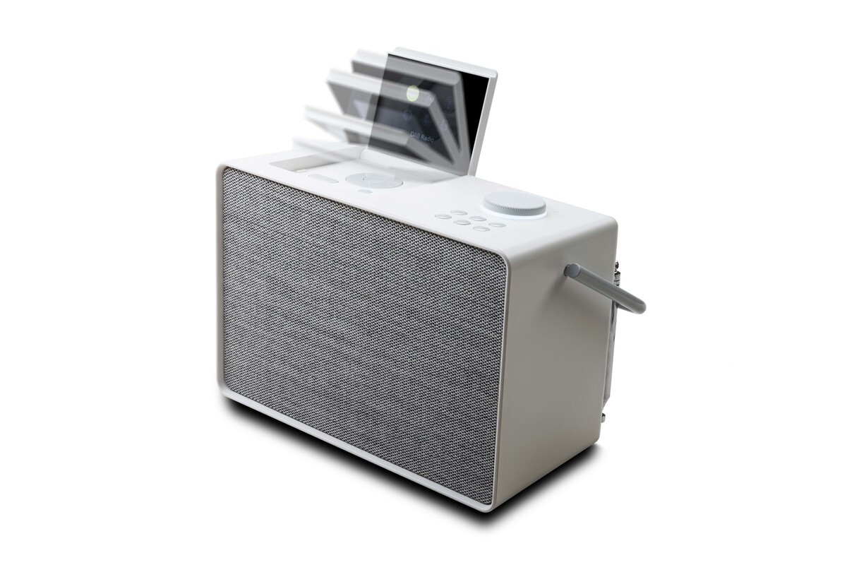 Pure Evoke Play Ηχείο Bluetooth 40W με Ραδιόφωνο και Διάρκεια Μπαταρίας έως 12 ώρες Cotton White - Image 3