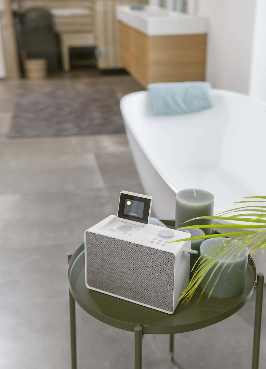 Pure Evoke Play Ηχείο Bluetooth 40W με Ραδιόφωνο και Διάρκεια Μπαταρίας έως 12 ώρες Cotton White - Image 7