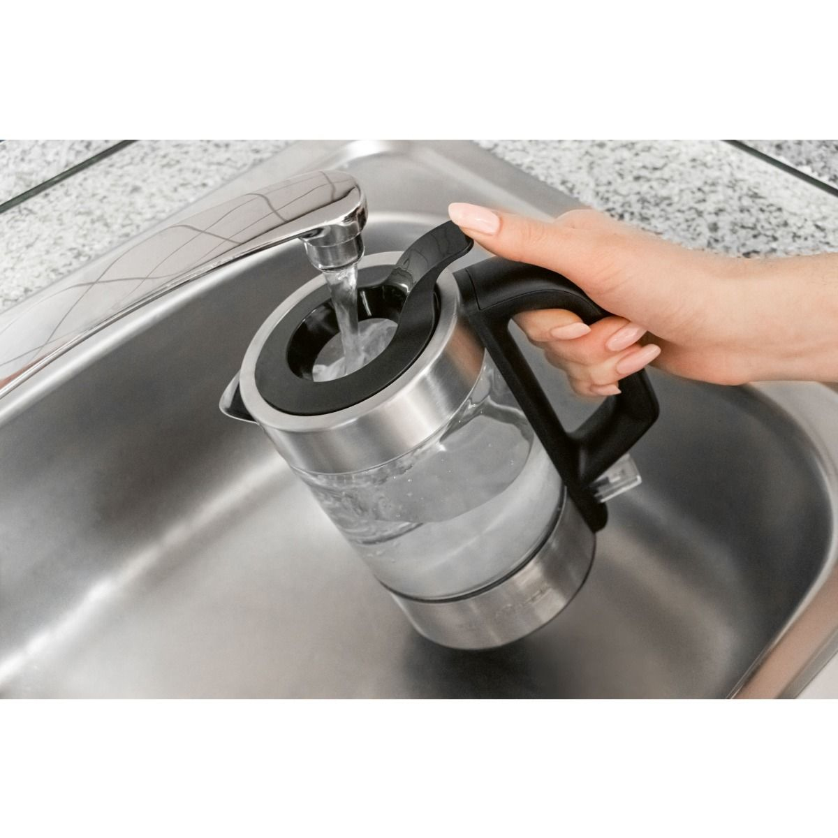 Profi Cook PC-WKS 1229 G Βραστήρας 1lt 1600W Ασημί - Image 3