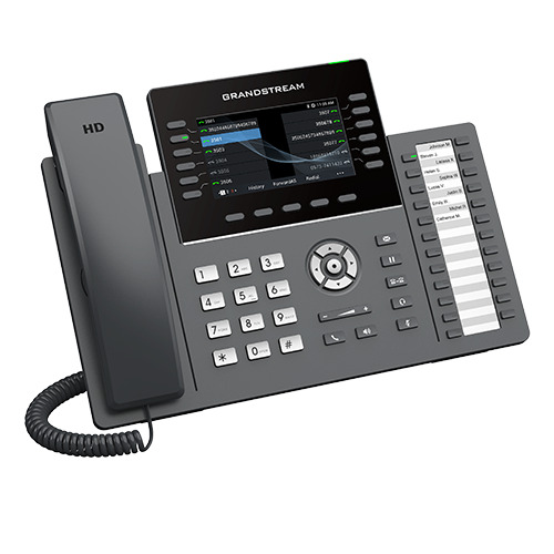 Grandstream GRP2636 Ενσύρματο Τηλέφωνο IP 6 γραμμών Μαύρο - Image 3