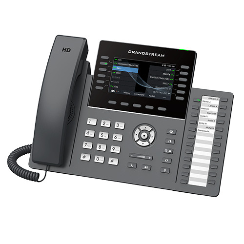 Grandstream GRP2636 Ενσύρματο Τηλέφωνο IP 6 γραμμών Μαύρο - Image 2