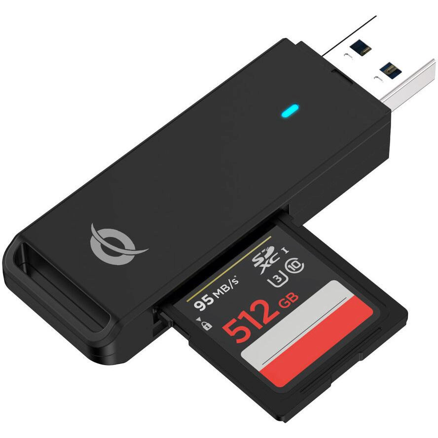 Conceptronic Card Reader USB 3.0 για SD/microSD (BIAN02B) - Image 2