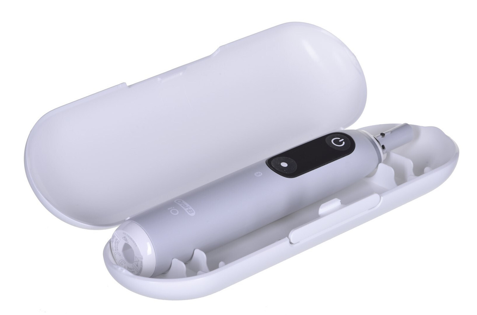 Oral-B IO Series 6 Ηλεκτρική Οδοντόβουρτσα με Αισθητήρα Πίεσης και Θήκη Ταξιδίου Grey - Image 3