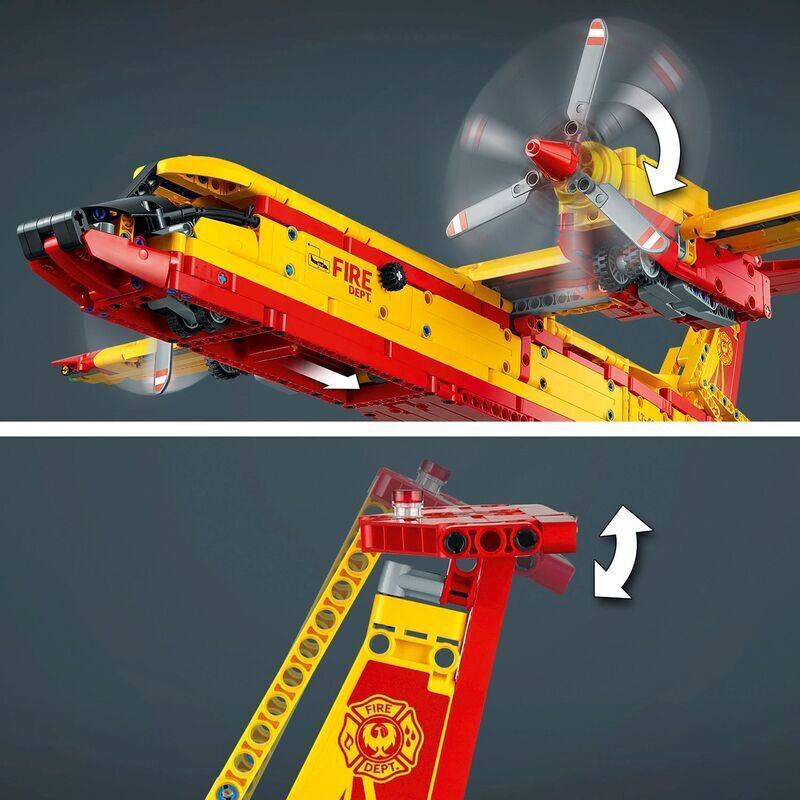 LEGO Technic Firefighter Aircraft για 10+ Ετών 1134τμχ 42152 - Image 5
