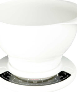 Soehnle Culina Pro Αναλογική Ζυγαριά Κουζίνας με Κάδο 50gr/5kg Λευκή 65054