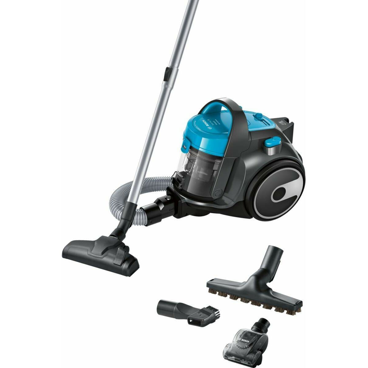Bosch BGS05X240 Ηλεκτρική Σκούπα 700W με Κάδο 1.5lt Μπλε