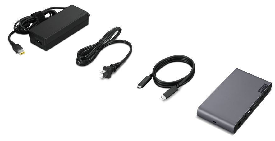 Lenovo USB-C Universal Business Dock USB-C Docking Station με HDMI/DisplayPort 4K και σύνδεση 2 Οθονών Μαύρο - Image 4