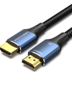 Vention HDMI 2.0 Braided Cable HDMI male - HDMI male 5m Μπλε (ALGLJ)