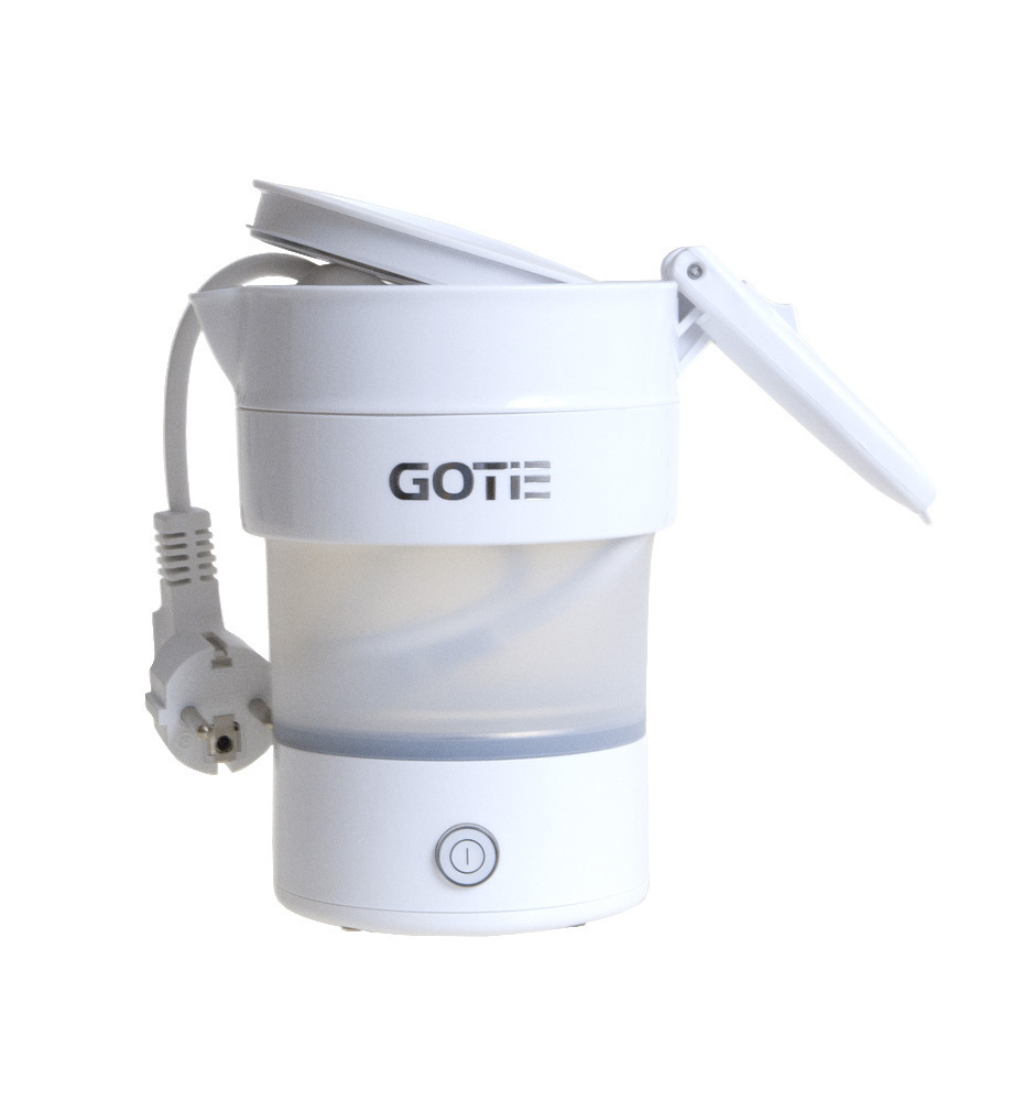 Gotie GCT-600B Βραστήρας Ταξιδίου 600ml 600W Λευκός - Image 8