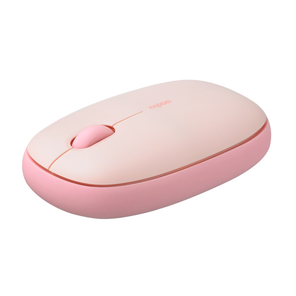 Rapoo M660 Silent Ασύρματο Bluetooth Ποντίκι Ροζ - Image 2