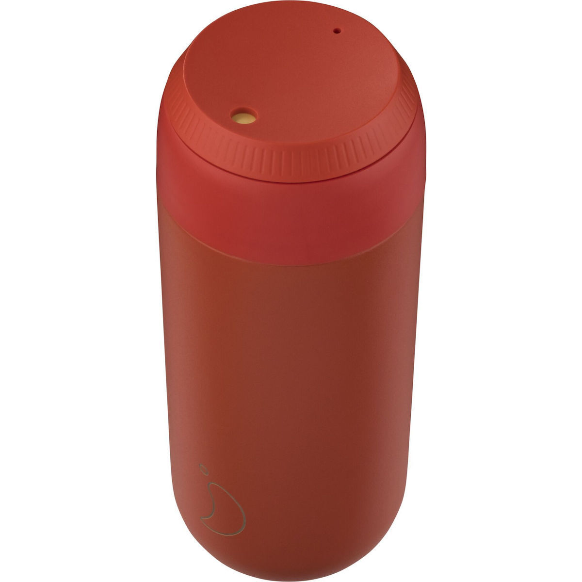 Chilly's Series 2 Ποτήρι Θερμός Ανοξείδωτο BPA Free 500ml Maple Red με Καλαμάκι 22523 - Image 3