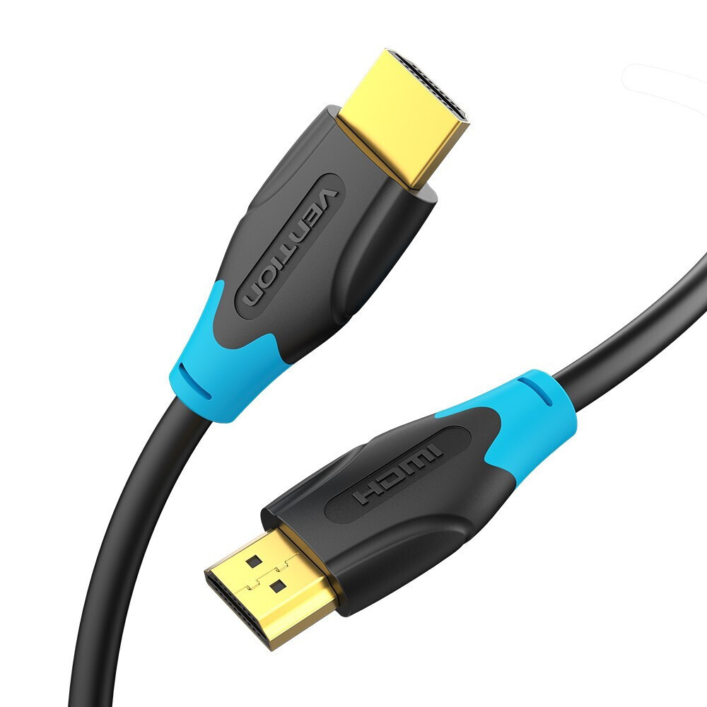 Vention HDMI 2.0 Cable HDMI male - HDMI male 5m Μαύρο (AACBJ) - Image 3