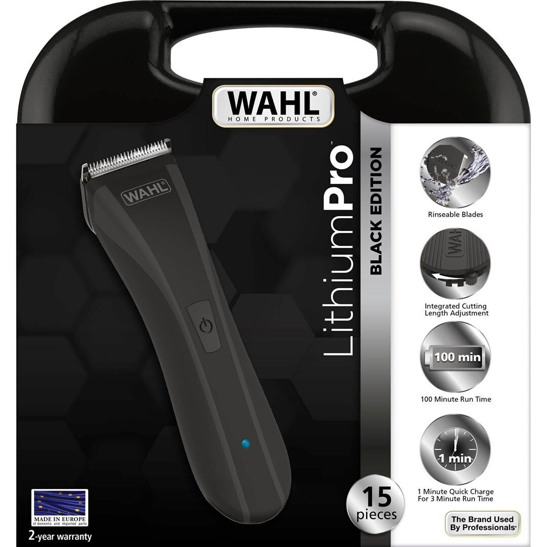 Wahl Professional Lithium Pro Led Επαγγελματική Επαναφορτιζόμενη Κουρευτική Μηχανή Μαύρη 1910-0469 - Image 2