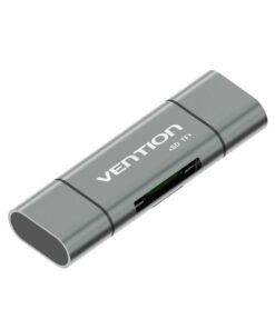 Vention Card Reader USB 3.0 Type-C για SD/microSD Metal Gray (CCHH0)