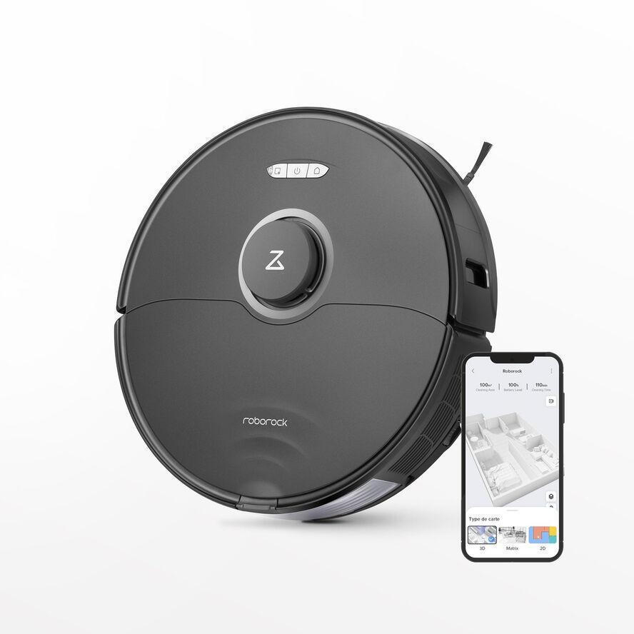 Roborock S8 Σκούπα Ρομπότ για Σκούπισμα & Σφουγγάρισμα με Χαρτογράφηση και Wi-Fi Μαύρη - Image 4