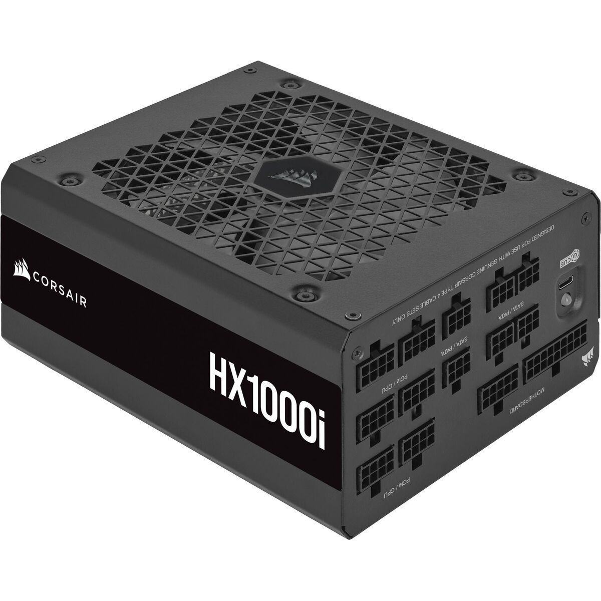 Corsair HX1000i 1000W Μαύρο Τροφοδοτικό Υπολογιστή Full Modular 80 Plus Platinum - Image 4