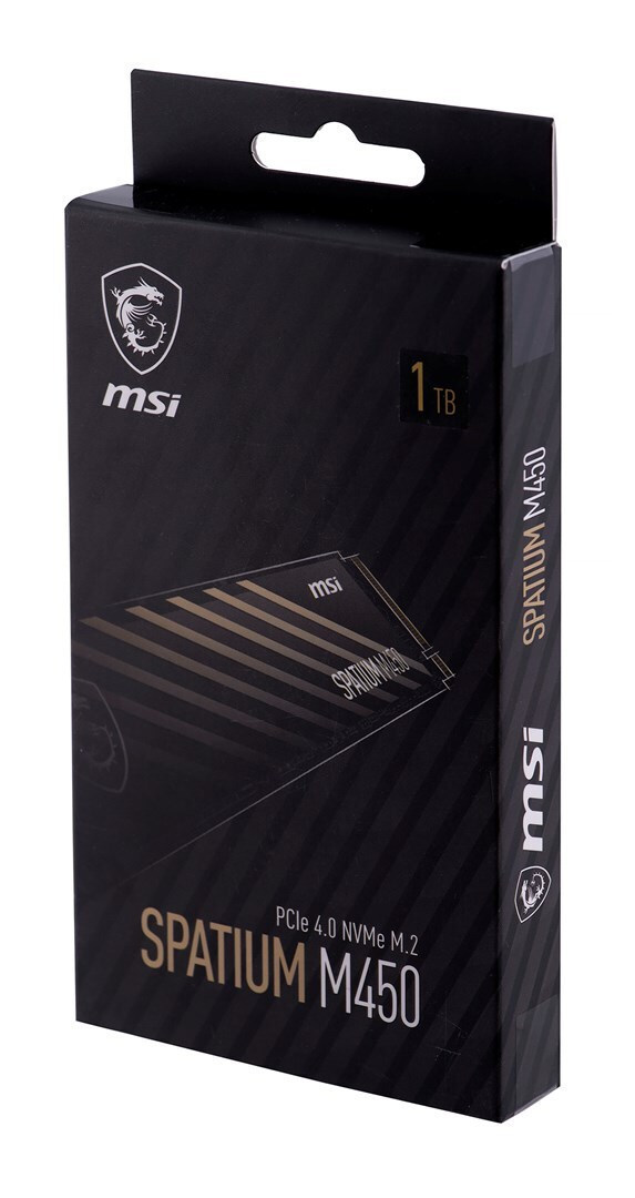 MSI Spatium M450 SSD 1TB M.2 NVMe PCI Express 4.0 S78-440L920-P83 - Image 4
