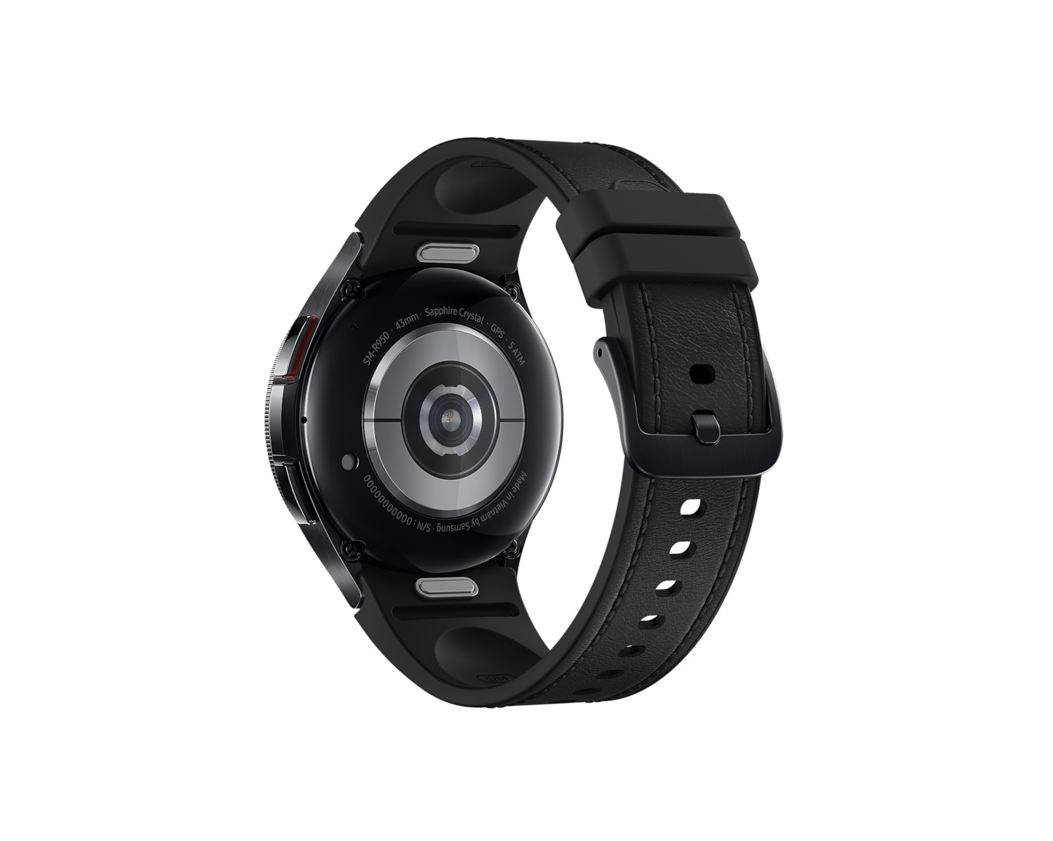 Samsung Galaxy Watch6 Classic Bluetooth Stainless Steel 43mm Αδιάβροχο με Παλμογράφο (Μαύρο) - Image 4