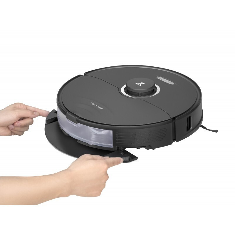 Roborock S8 Σκούπα Ρομπότ για Σκούπισμα & Σφουγγάρισμα με Χαρτογράφηση και Wi-Fi Μαύρη - Image 7