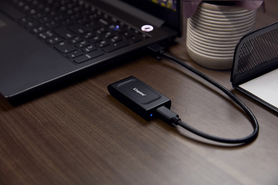 Kingston XS1000 USB-C Εξωτερικός SSD 1TB 1.8" Μαύρο - Image 4
