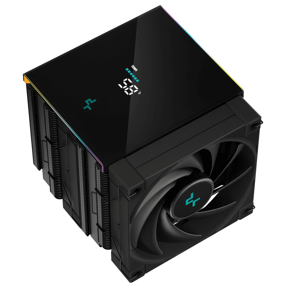 Deepcool AK620 Digital Ψύκτρα Επεξεργαστή Διπλού Ανεμιστήρα για Socket AM4/AM5/1200/115x/1700 με ARGB Φωτισμό - Image 2